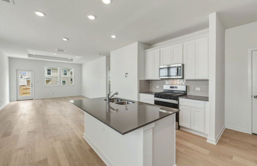 Representational Photo- Open Kitchen