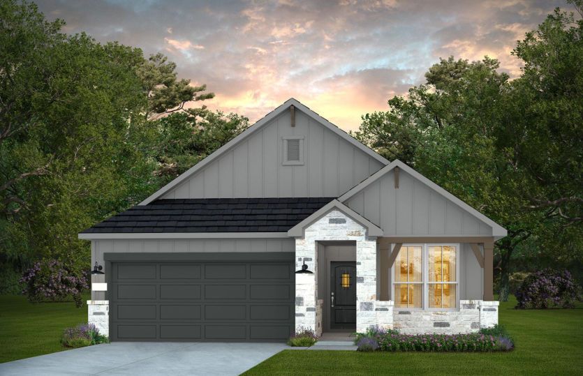 Elevation H - Exterior Color Package: Rockdale