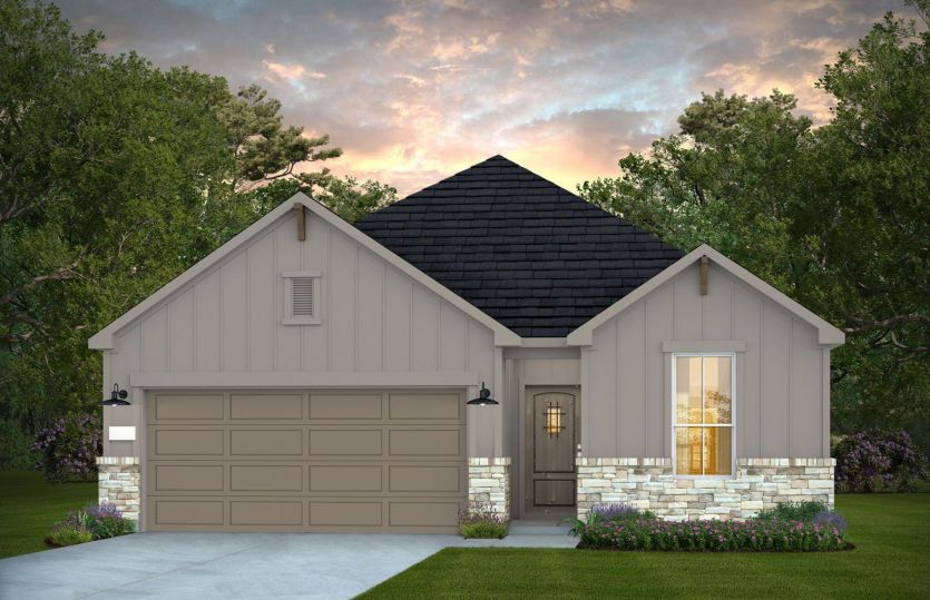 Elevation F - Exterior Color Package: Gladewater