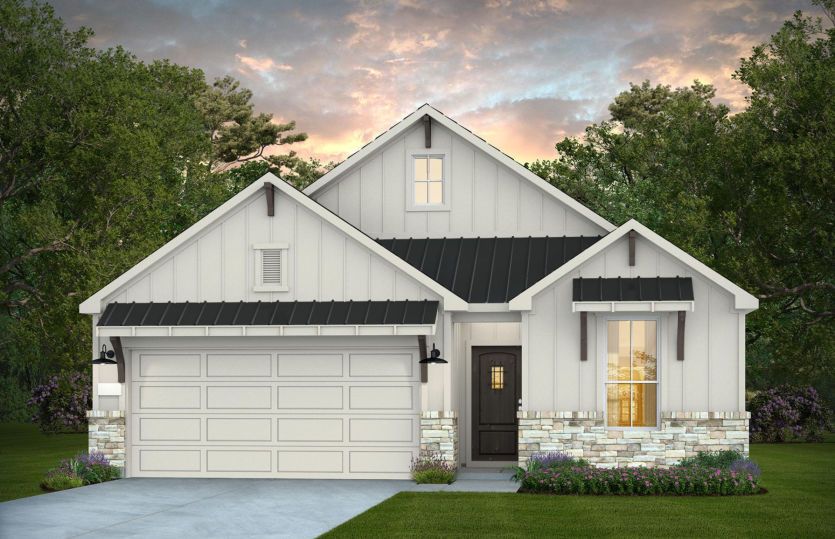 Elevation H - Exterior Color Package: Mineral Wells