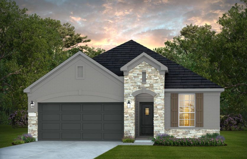Elevation I - Exterior Color Package: Rockdale Painted Brick