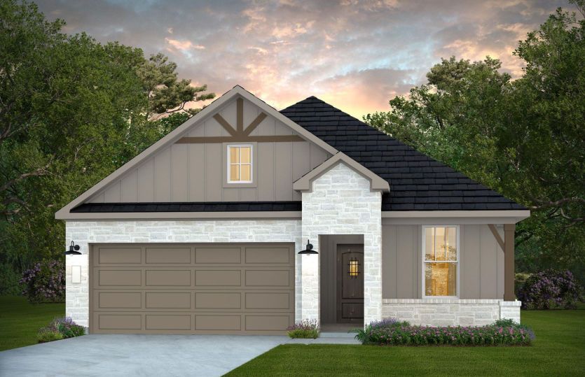 Elevation HC201 - Exterior Color Package: Gladewater