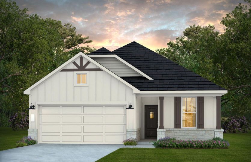 Elevation HC202 - Exterior Color Package: Mineral Wells