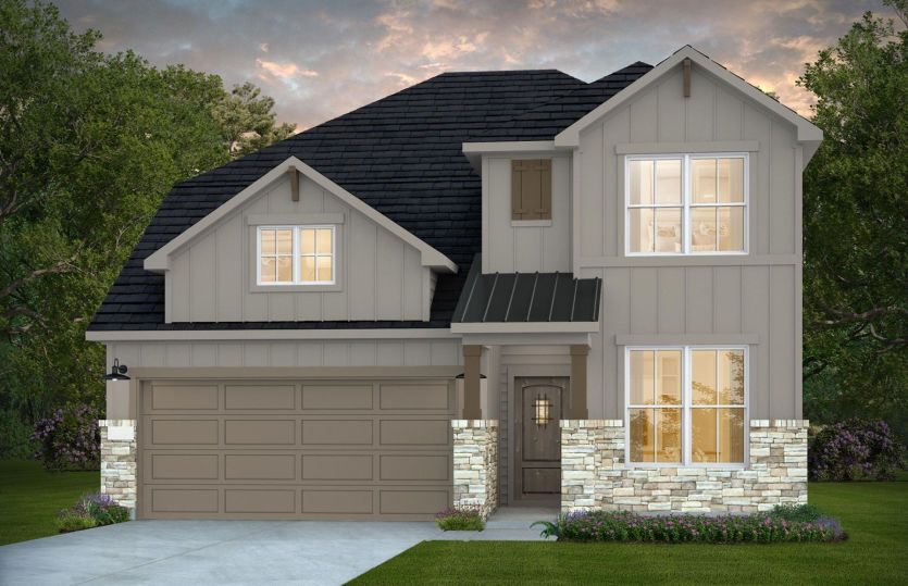 Elevation HC201 - Exterior Color Package: Gladewater