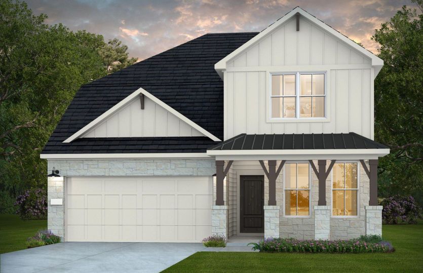 Elevation HC203 - Exterior Color Package: Mineral Wells