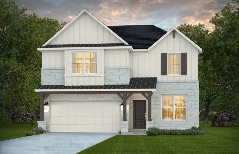 Elevation G - Exterior Color Package: Mineral Wells