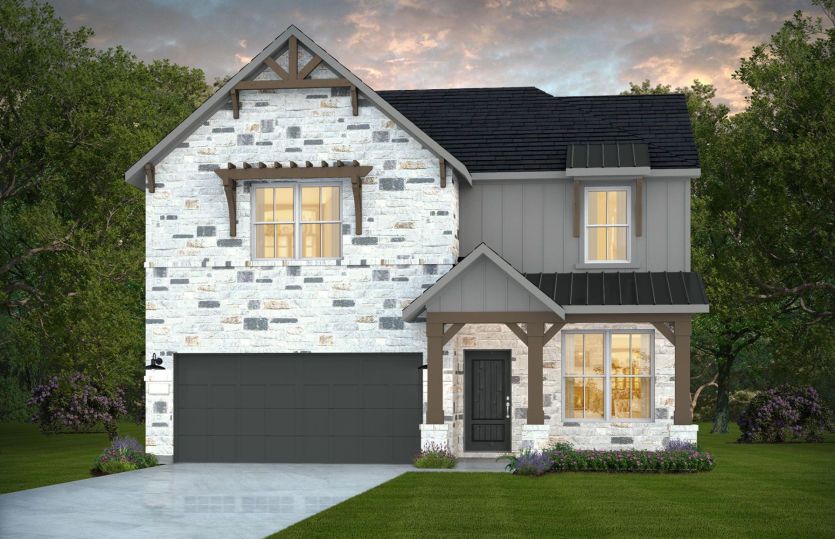 Elevation H - Exterior Color Package: Rockdale