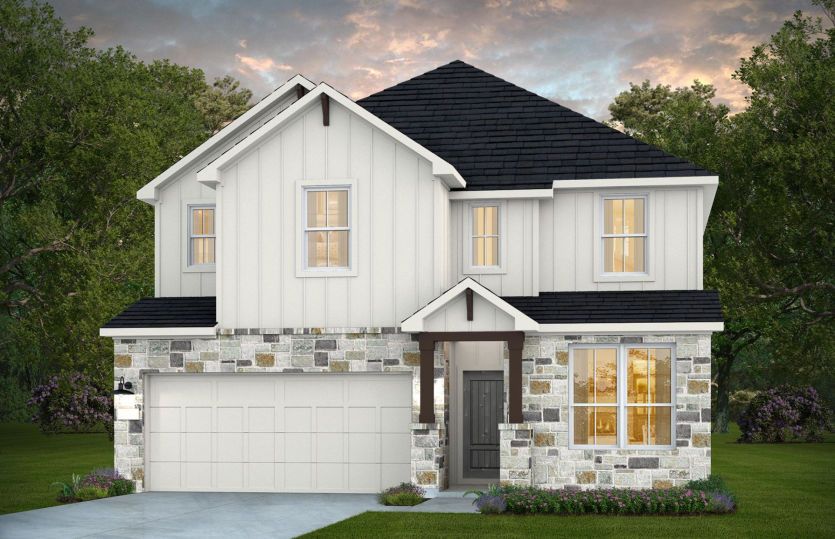 Elevation F - Exterior Color Package: Caddo Mills