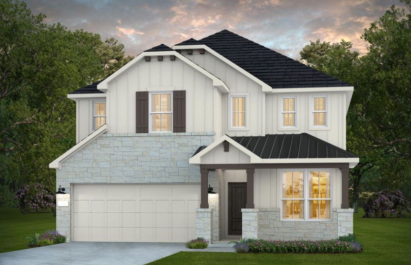 Elevation G - Exterior Color Package: Mineral Wells