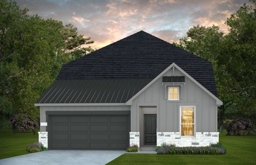 Elevation H - Exterior Color Package: Rockdale