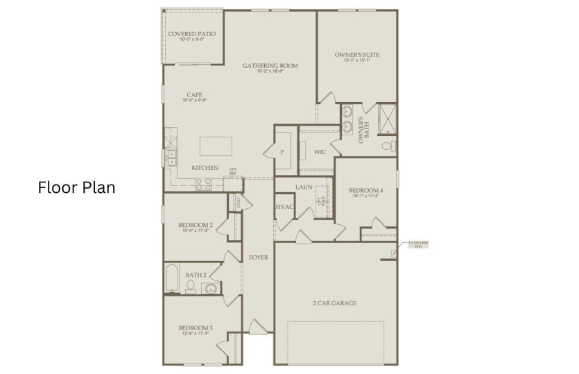 Ranch Floor Plan