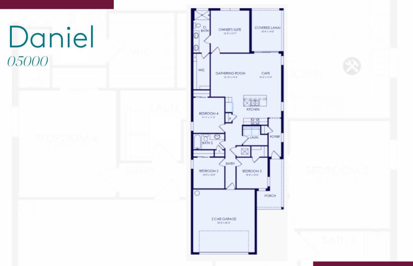 Floor plan of this home
