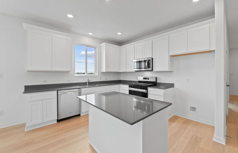 Representational Photo- Open Kitchen