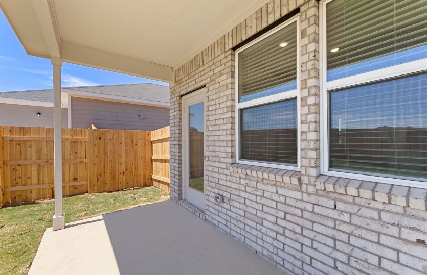 Covered Back Patio