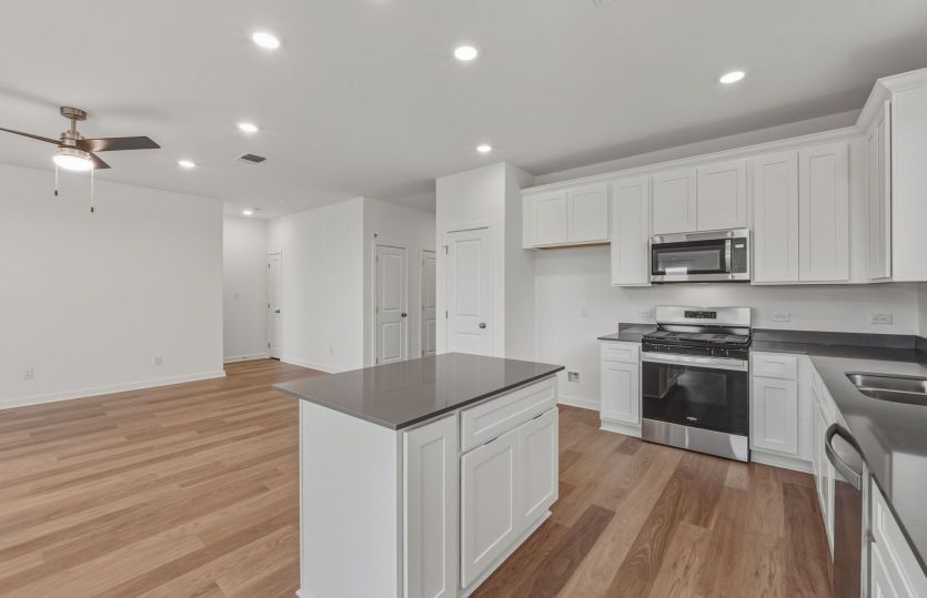 Representational Photo- Open Kitchen