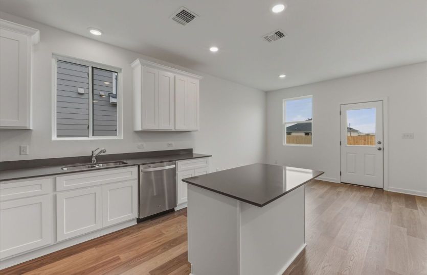 Representational Photo- Open Kitchen