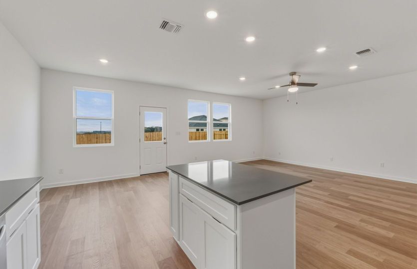 Representational Photo- Open Kitchen