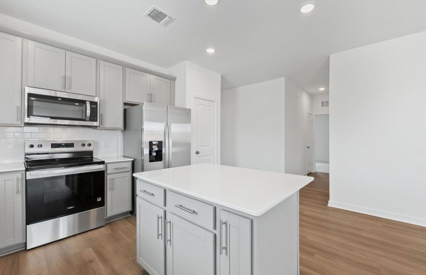 Representational Photo- Open Kitchen