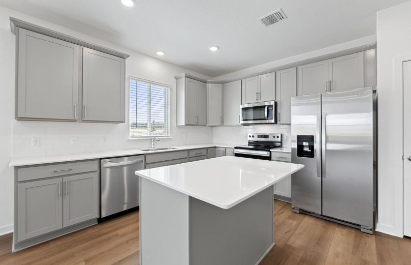 Representational Photo- Open Kitchen