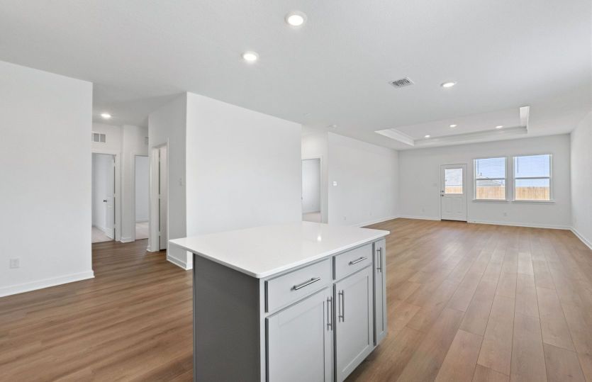 Representational Photo- Open Kitchen