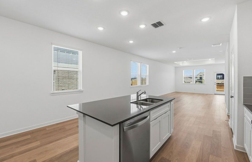 Representational Photo- Open Kitchen