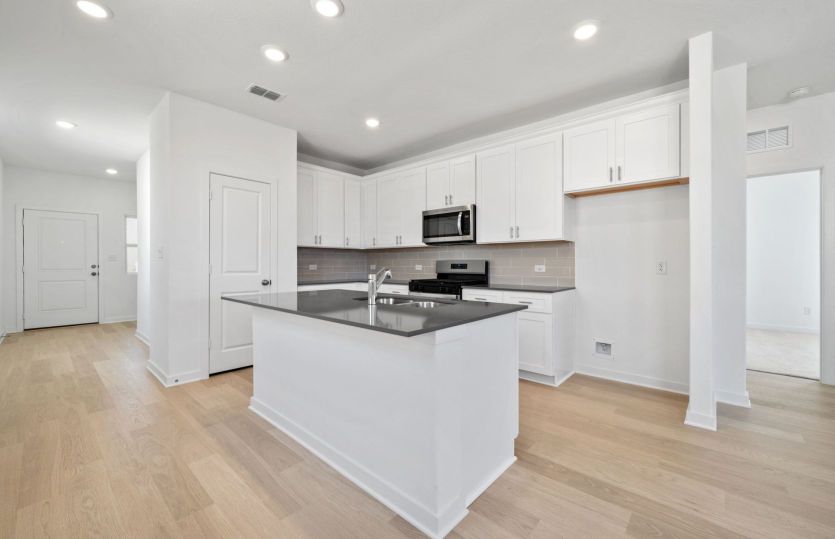 Representational Photo- Open Kitchen