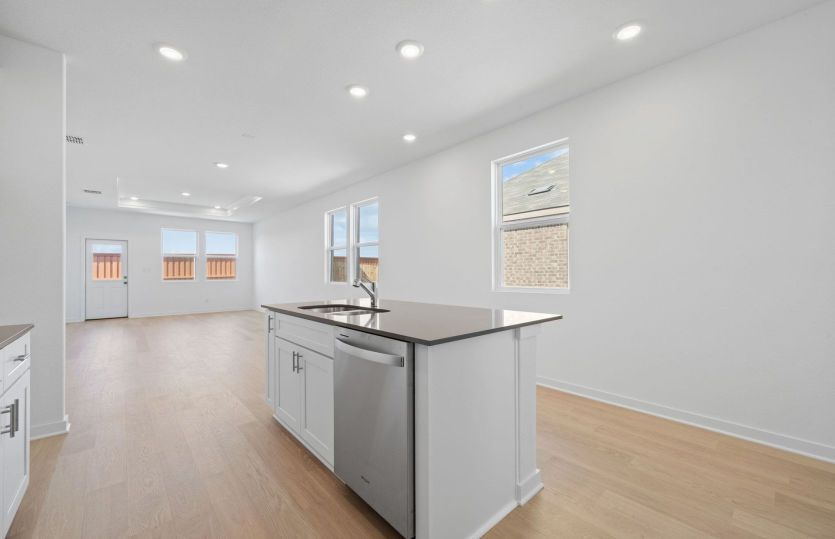 Representational Photo- Open Kitchen