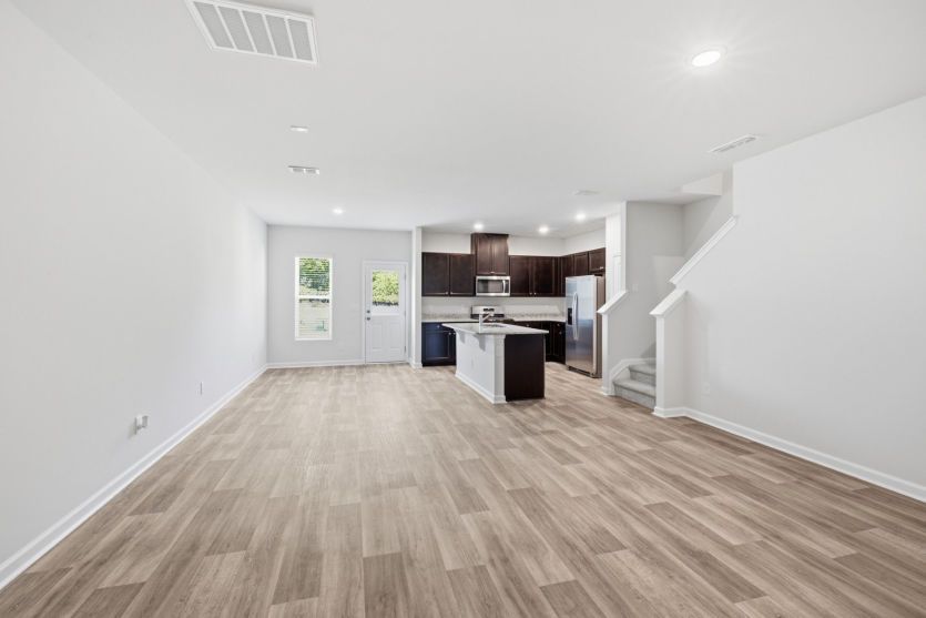 Hemingway #206 Open Concept Main Living Space is Perfect for Entertaining