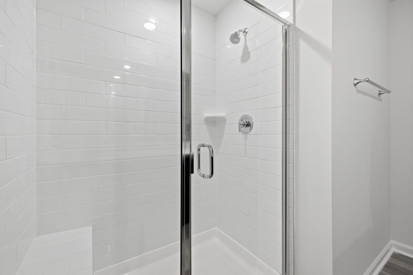 Hemingway #206 Owner's Glass Walk-In Shower