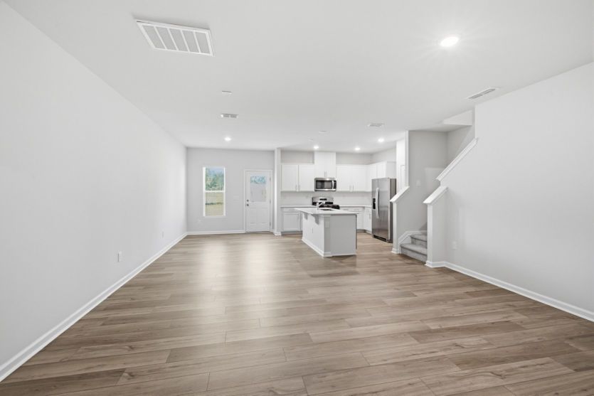 Hemingway #200 Main Living Space is Open Concept for Connectivity
