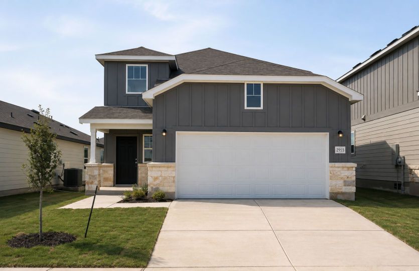 Fentress - The Overlook at Creekside: New Braunfels, Texas - Centex Homes