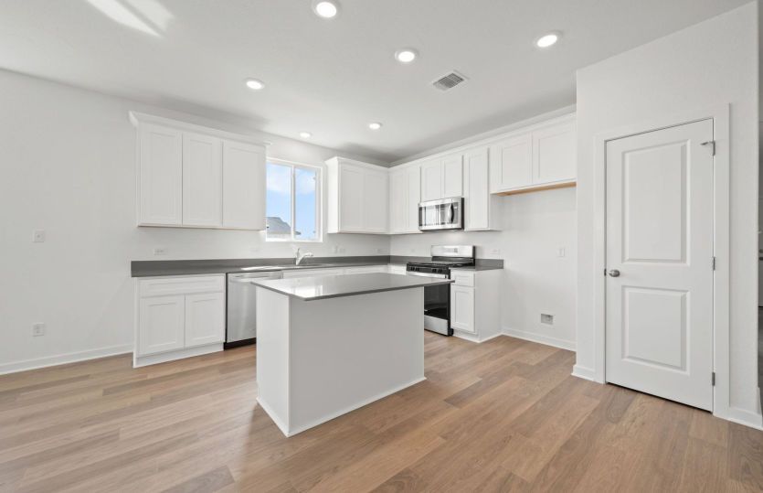 Representational Photo- Open Kitchen