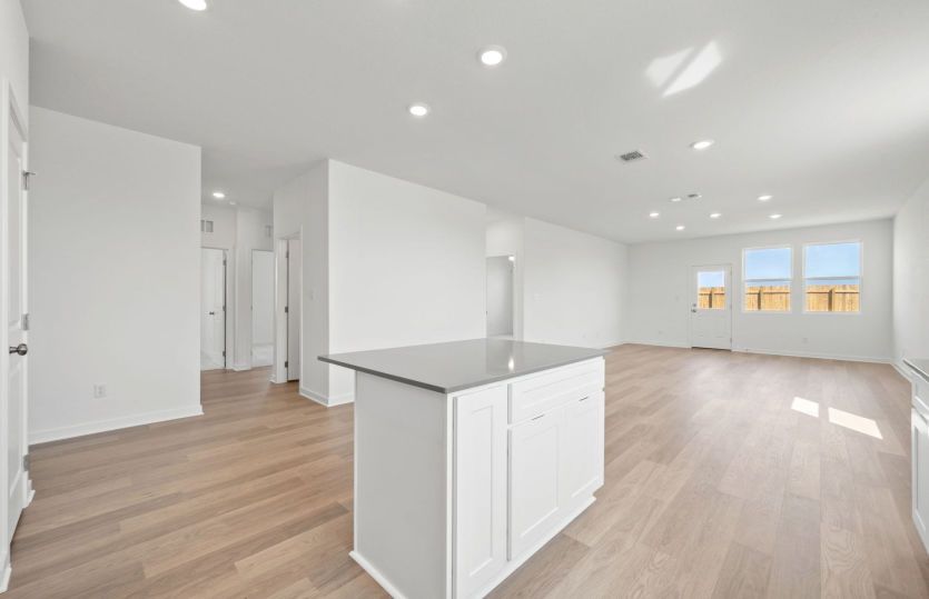 Representational Photo- Open Kitchen