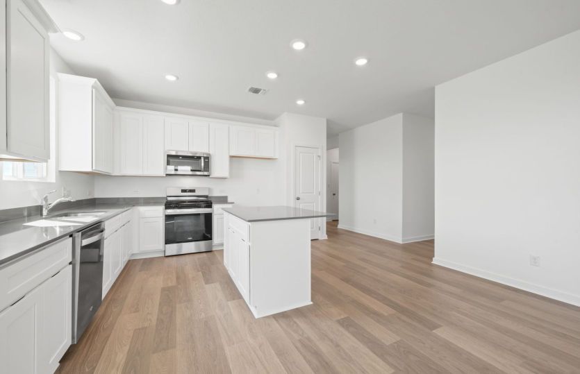 Representational Photo- Open Kitchen