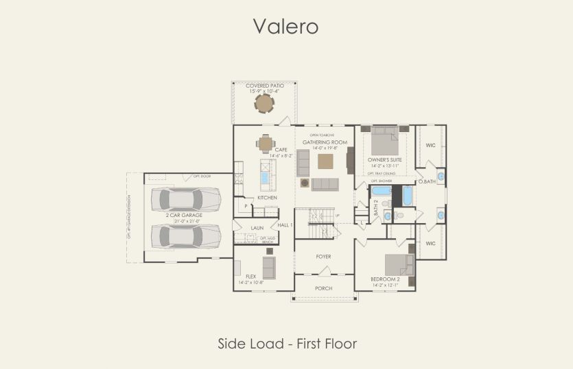 First Floor 4 br / 3 ba