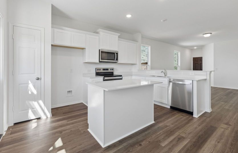 Spacious kitchen