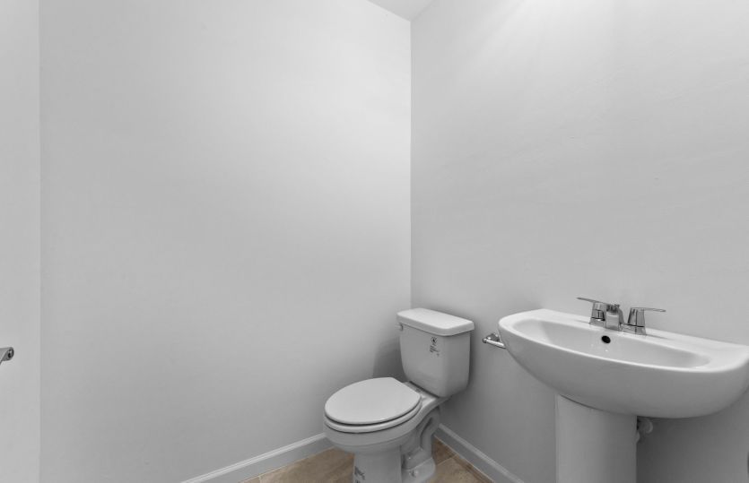 Powder bathroom