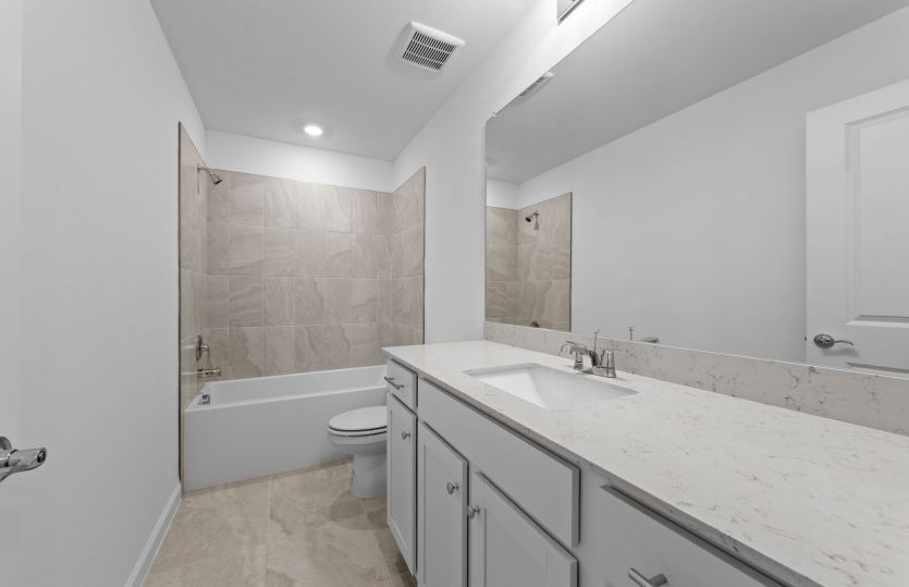 Secondary bathroom