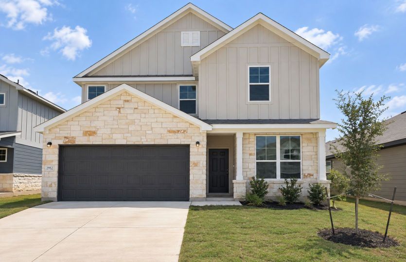 Sandalwood - The Overlook at Creekside: New Braunfels, Texas - Centex Homes