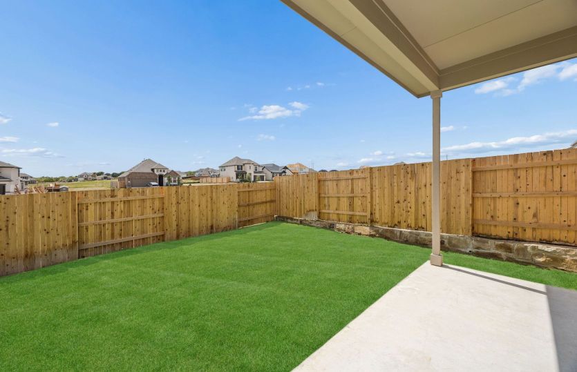 Covered Back Patio