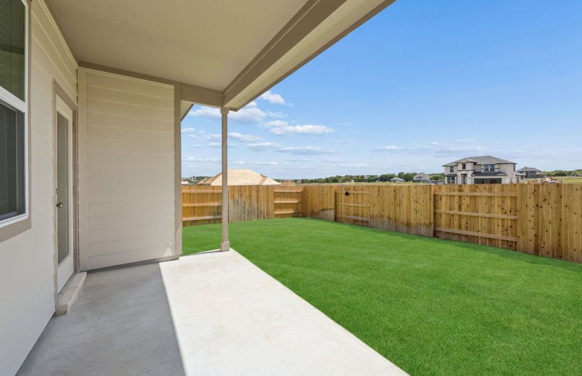 Covered Back Patio