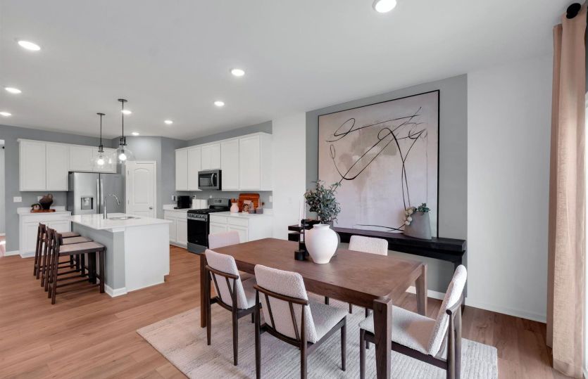 Connected Dining Area