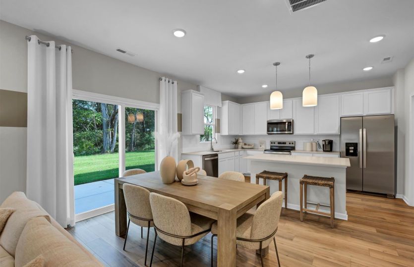Kitchen Overlooking Cafe