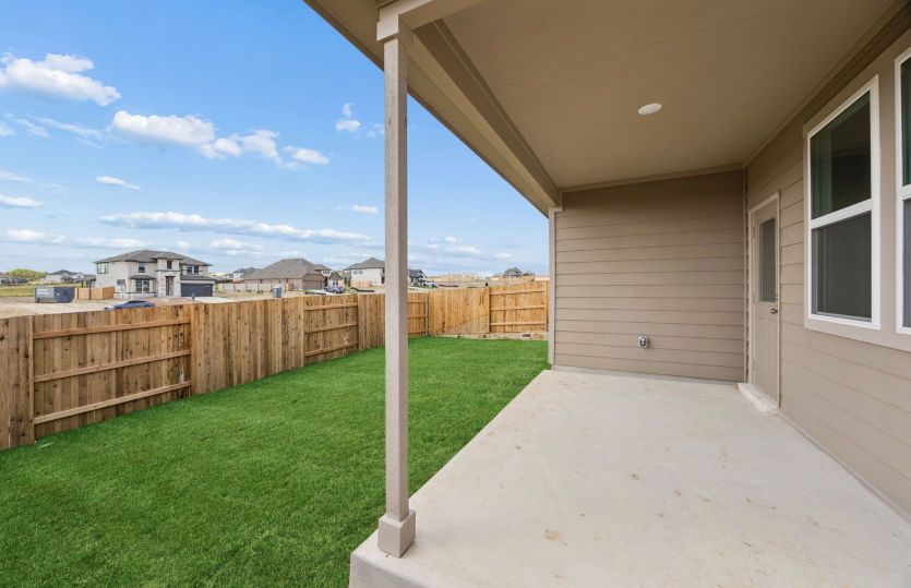 Covered Back Patio