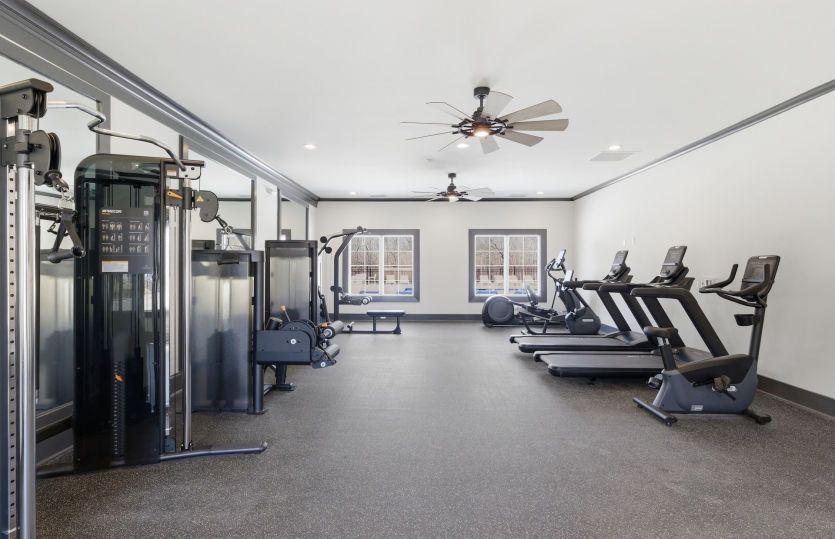 Fitness Center for Residents to Exercise Close to Home