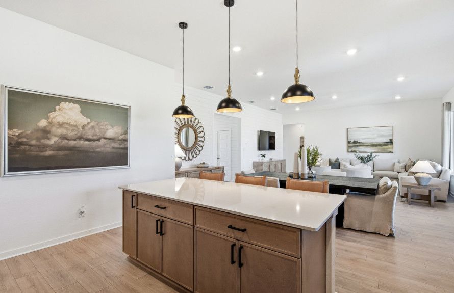 Open Concept Kitchen & Dining