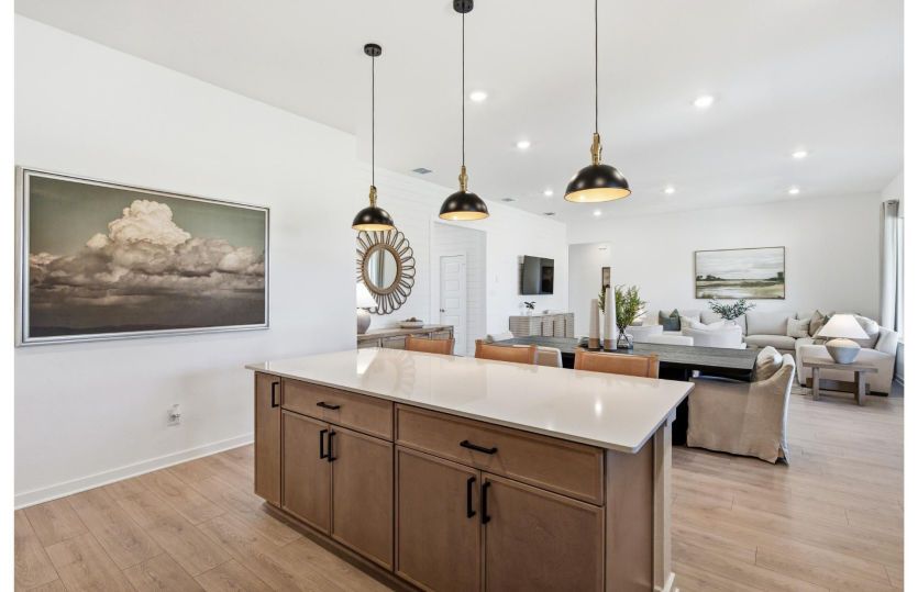 Culinary-Centered Island Kitchen