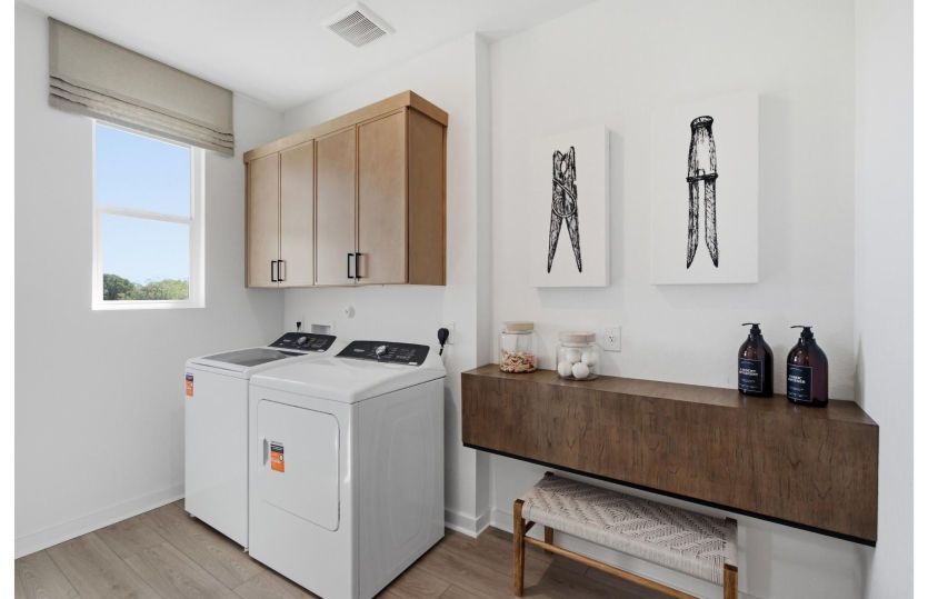 Fresh & Functional Laundry Room