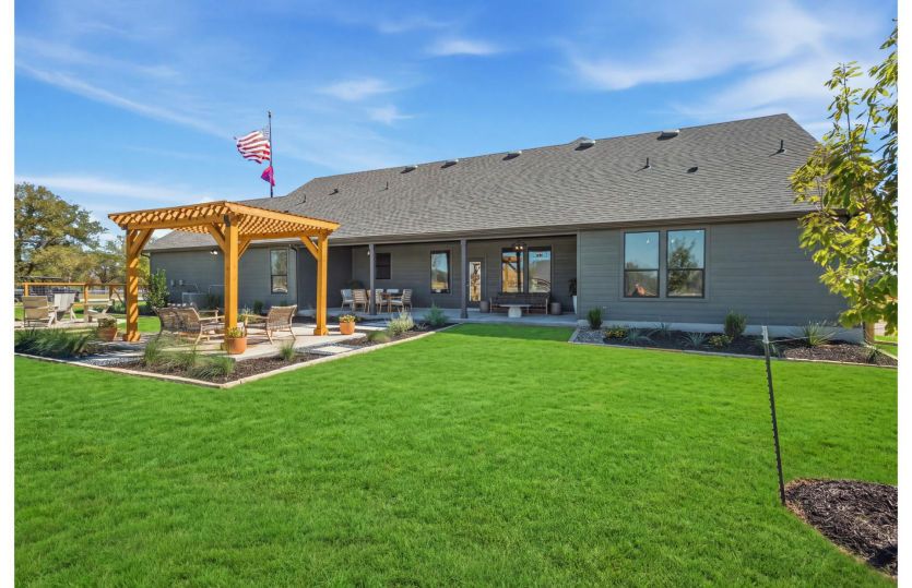 Beautifully Landscaped Backyard