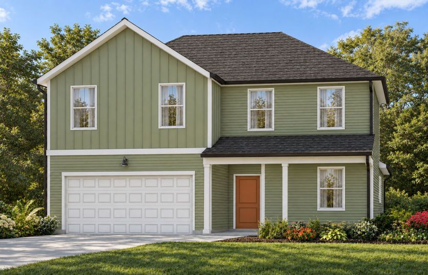 Starling - Highlands of Carter's Station: Columbia, Tennessee - Centex Homes